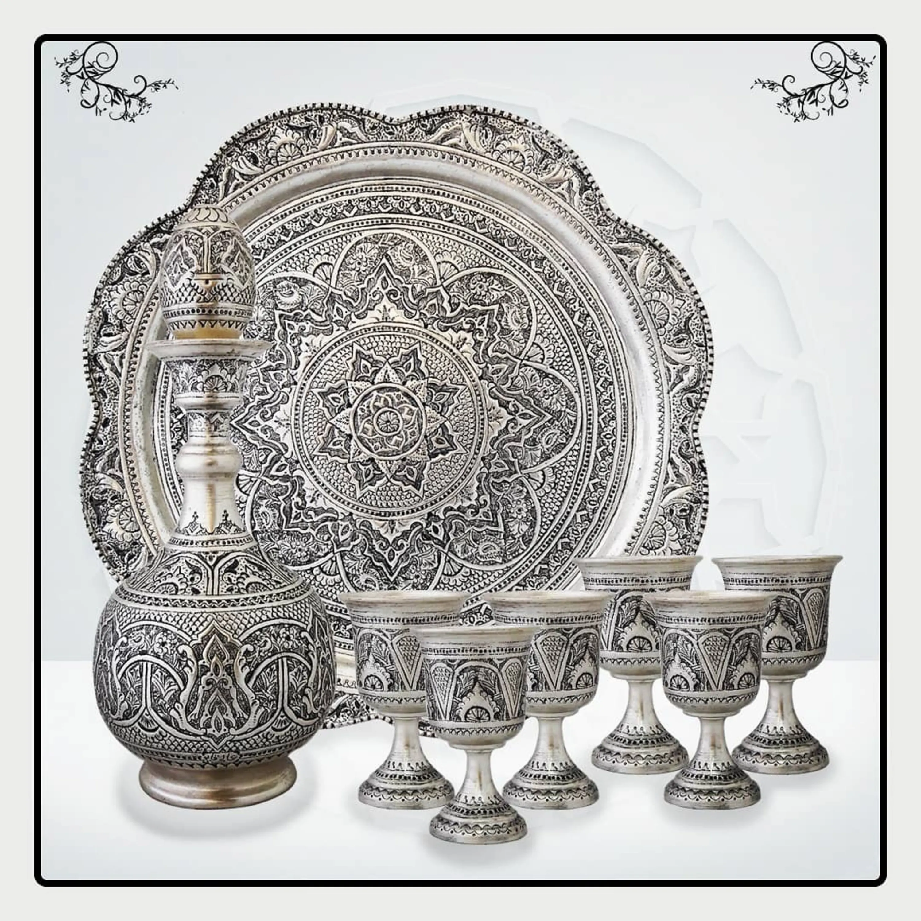 شراب خوری قلم کاری شراب خوری قلم کاری